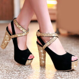 Błyszczące platformy w 3 kolorach