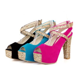 Błyszczące platformy w 3 kolorach