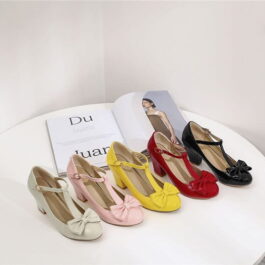 Czółenka lakierki w 5 kolorach