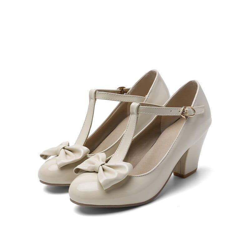 Czółenka lakierki w 5 kolorach - obrazek 5