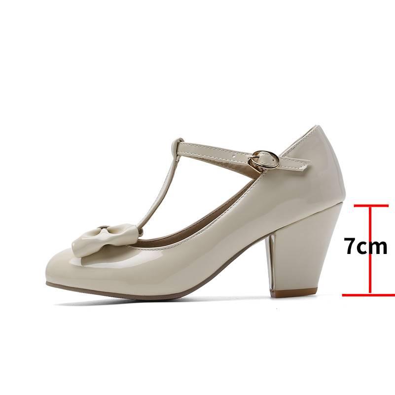 Czółenka lakierki w 5 kolorach - obrazek 13