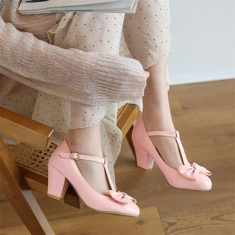 Czółenka lakierki w 5 kolorach - obrazek 15