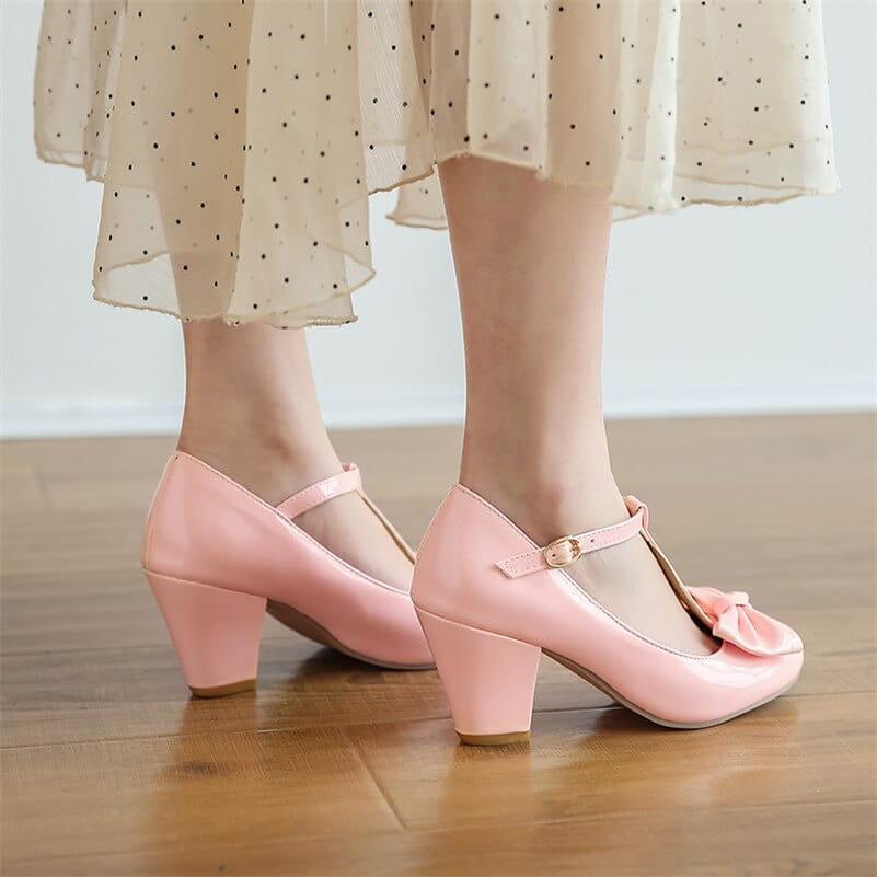 Czółenka lakierki w 5 kolorach - obrazek 18