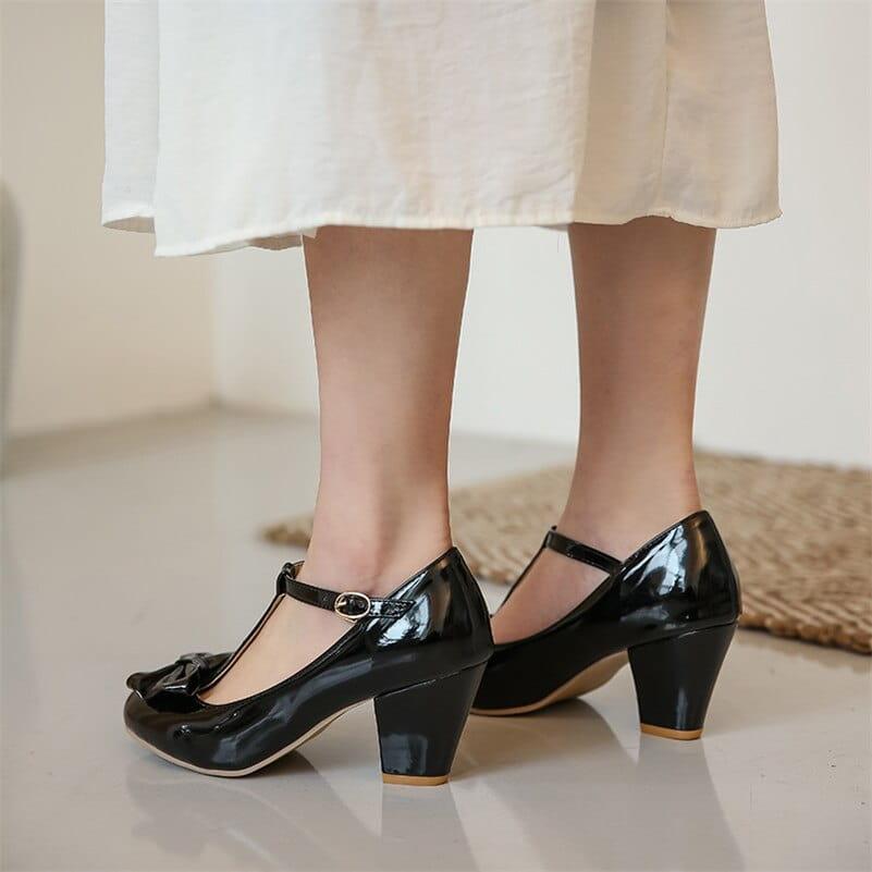 Czółenka lakierki w 5 kolorach - obrazek 20