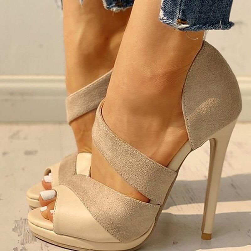 Sandały na szpilce 3 kolory - obrazek 4