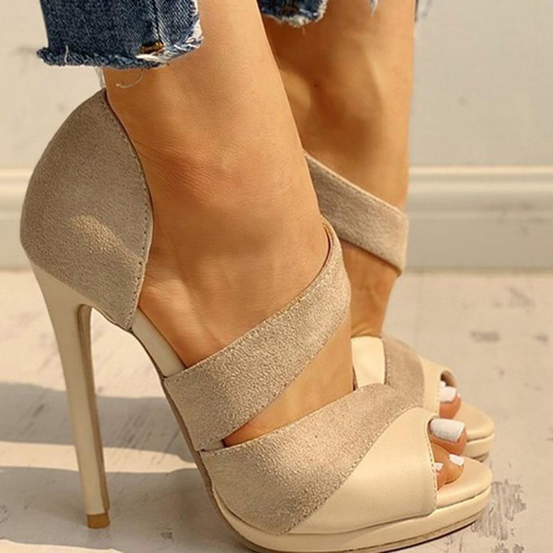 Sandały na szpilce 3 kolory