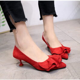 Zamszowe czółenka 5 kolorów