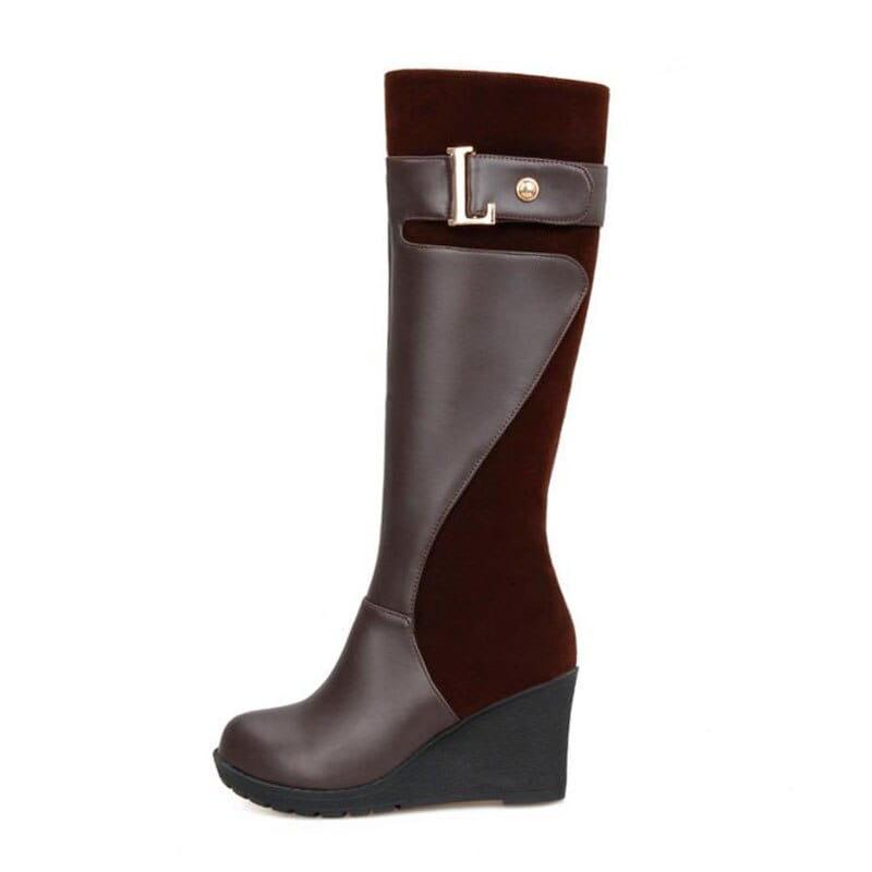 Kozaki na koturnie 3 kolory - obrazek 8