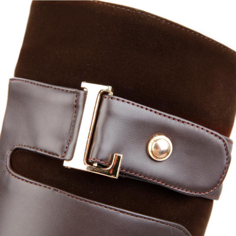 Kozaki na koturnie 3 kolory - obrazek 13