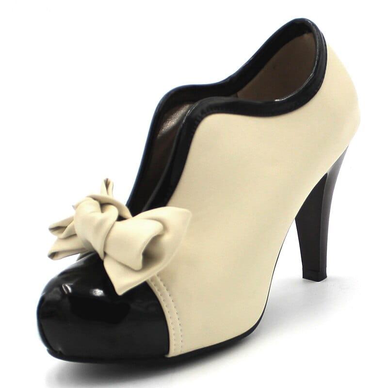 Botki na obcasie 3 kolory - obrazek 4