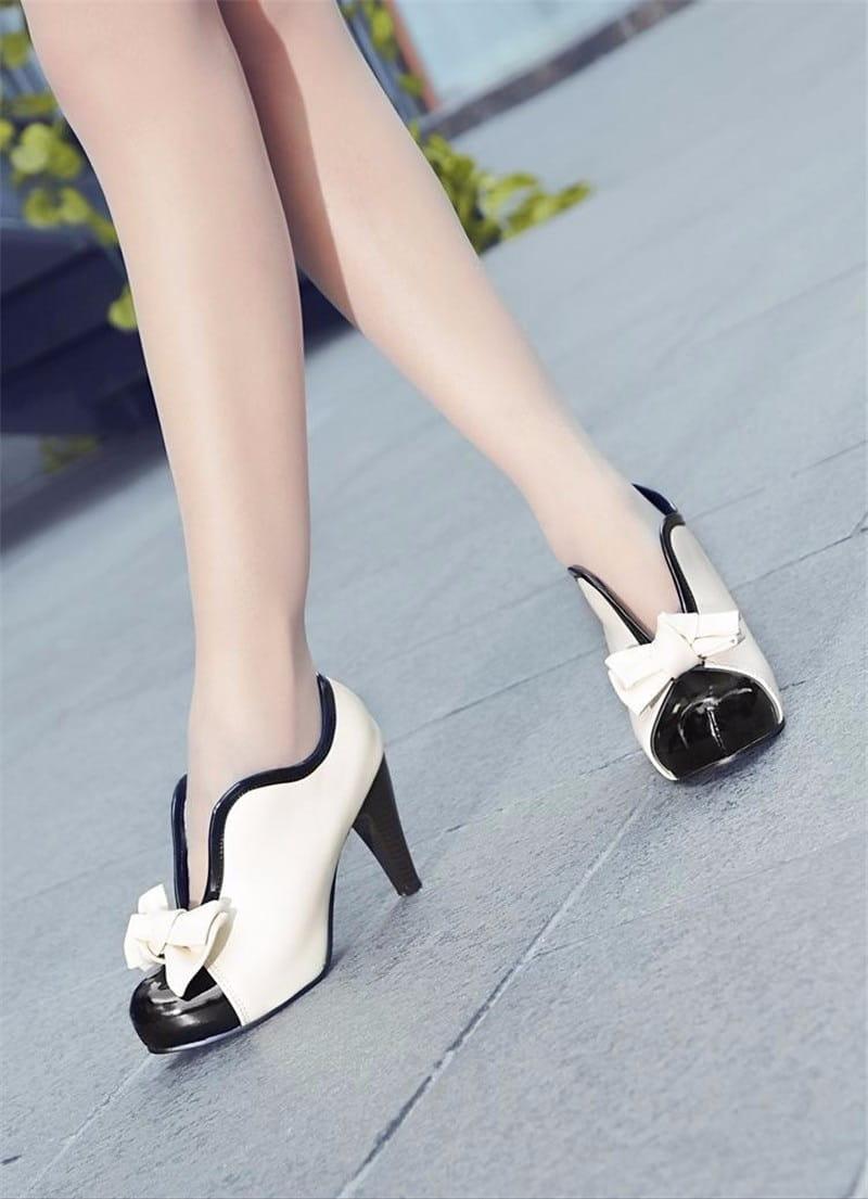 Botki na obcasie 3 kolory - obrazek 14