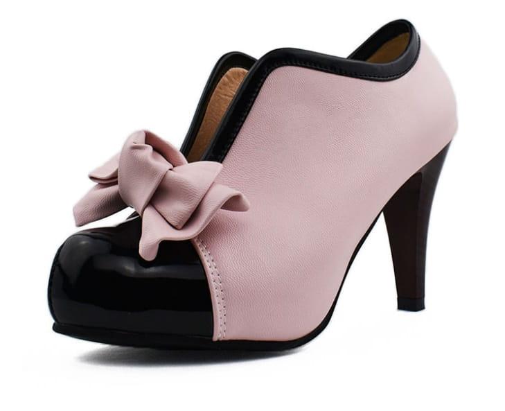 Botki na obcasie 3 kolory - obrazek 2