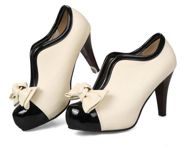 Botki na obcasie 3 kolory - obrazek 19