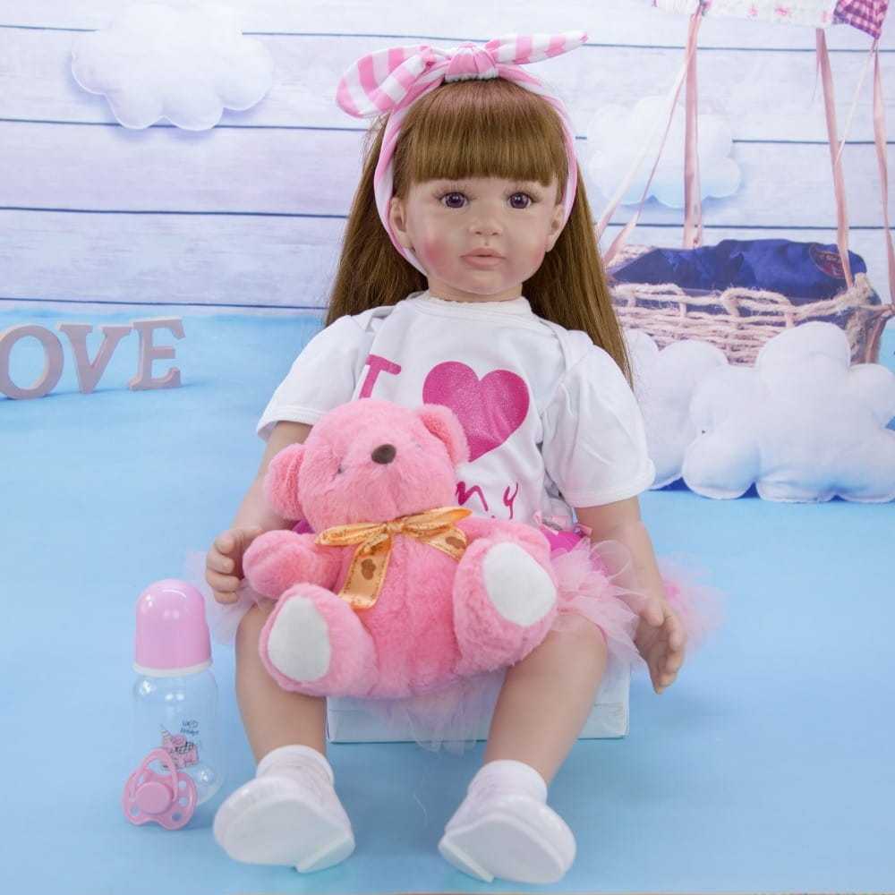 Malwina Lalka Księżniczka 60 cm - obrazek 6