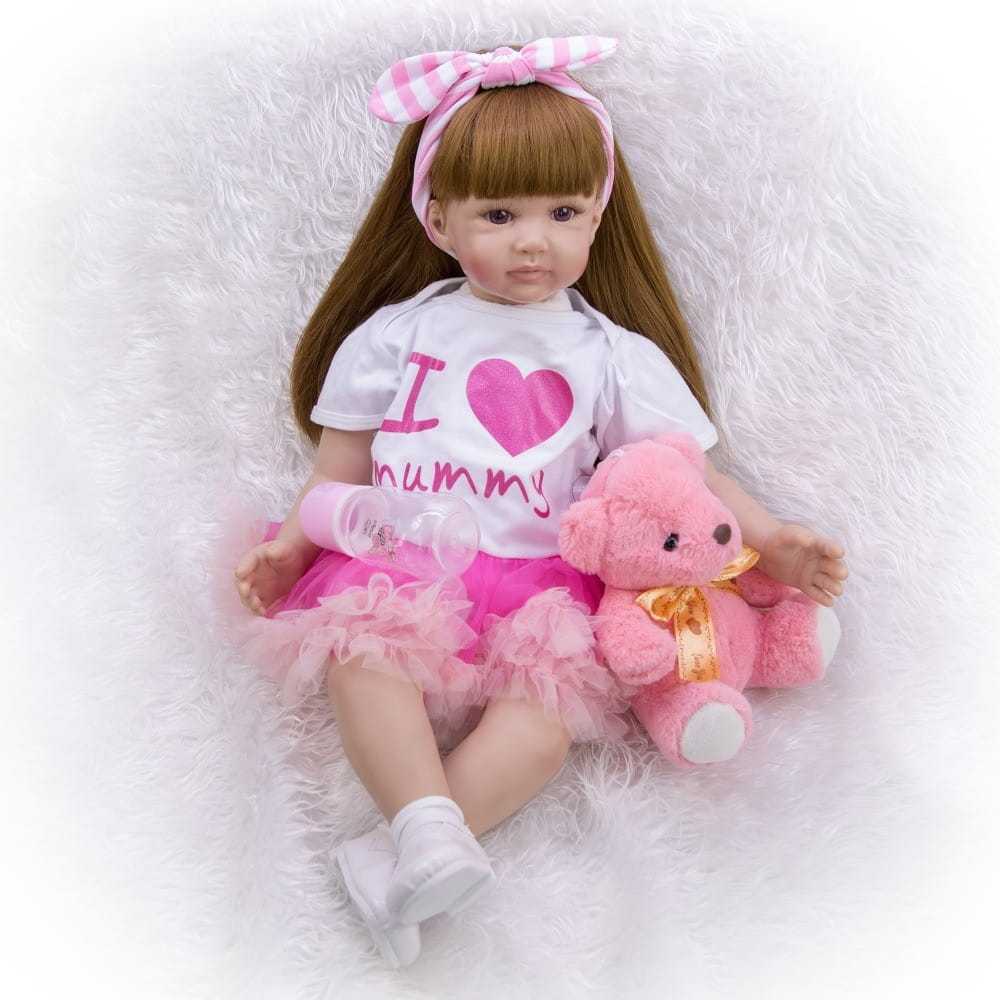 Malwina Lalka Księżniczka 60 cm - obrazek 3