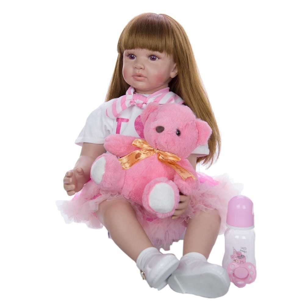 Malwina Lalka Księżniczka 60 cm - obrazek 7