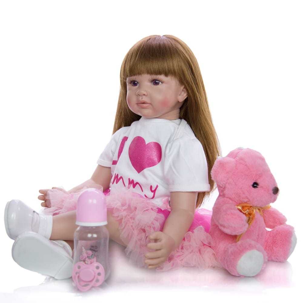 Malwina Lalka Księżniczka 60 cm - obrazek 2