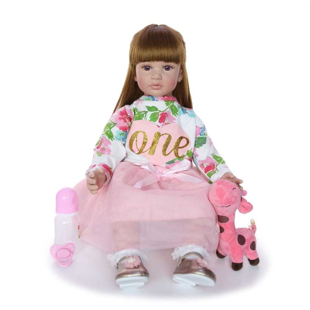 Livia Lalka baby girl 60 cm - obrazek 6