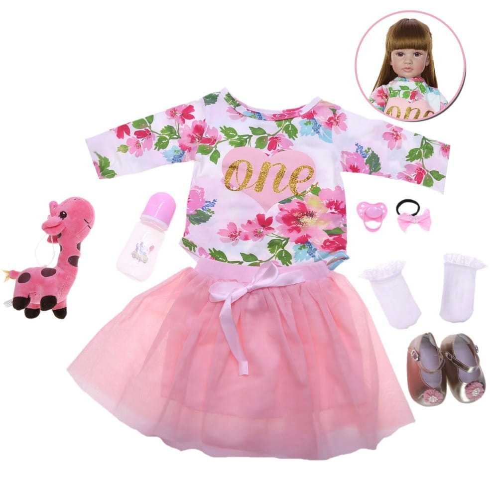 Livia Lalka baby girl 60 cm - obrazek 11