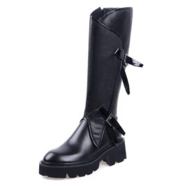 Skórzane kozaki Argenia