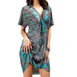 Letnia  tunika ze wzorem