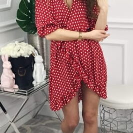 ANDANA Sukienka w groszki