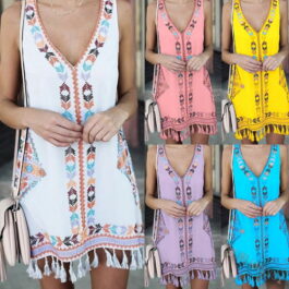 Letnia tunika sukienka