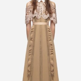 Sukienka z koronkową górą