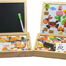 Edukacyjna tablica magnetyczna i kredowa