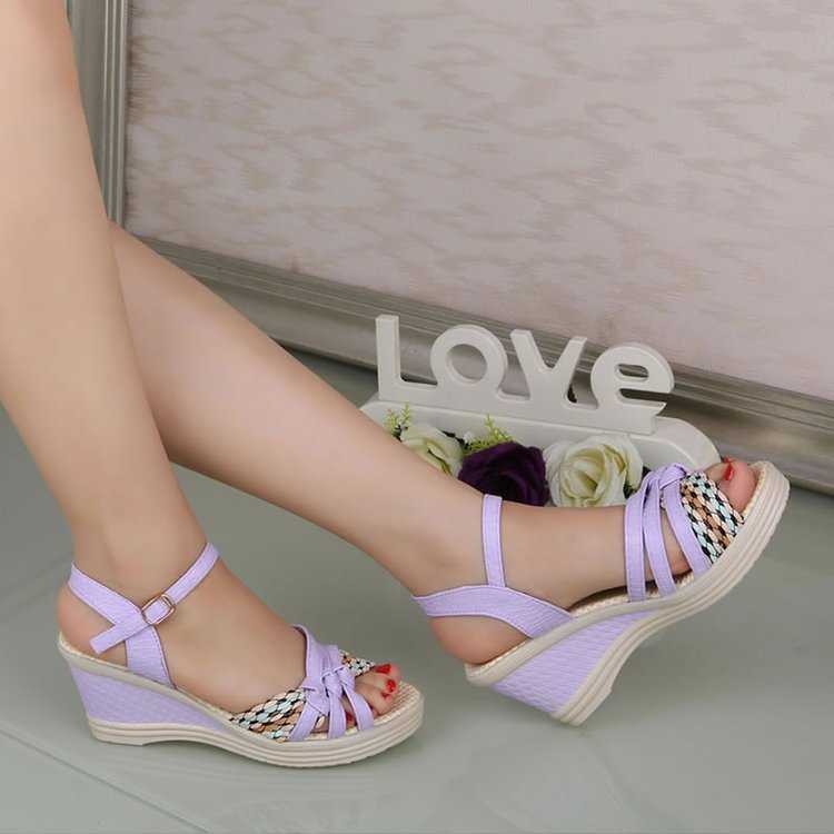 Plecione sandały - obrazek 6