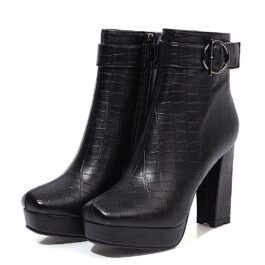 Botki Adena z klamrą