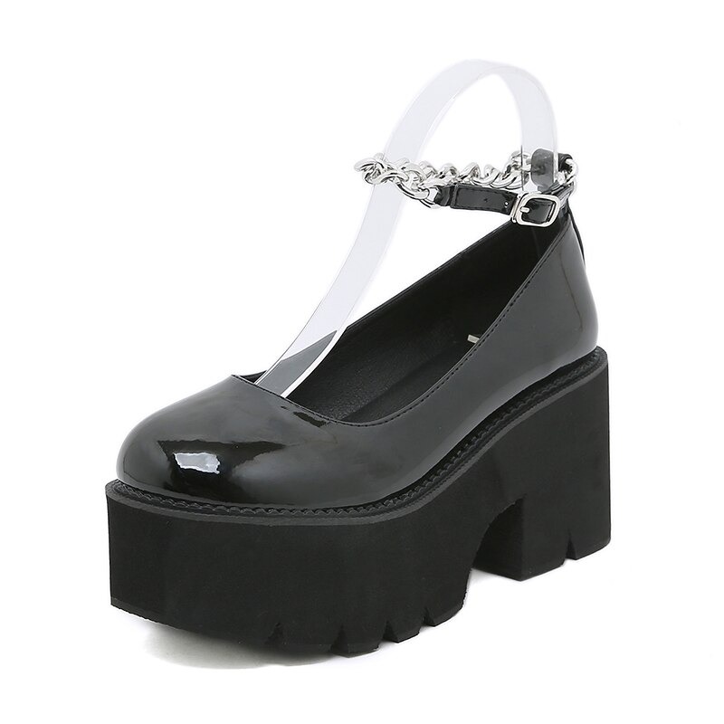 Półbuty z łańcuszkiem - obrazek 2