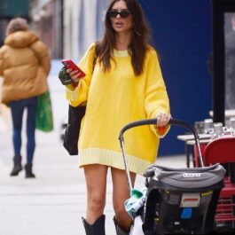 Oversizowy sweter Yellow