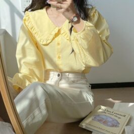 Bluzka koszula z kołnierzem