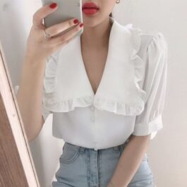 Bluzeczka z kołnierzem