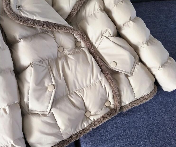 Kurtka z pluszowymi elementami - obrazek 8