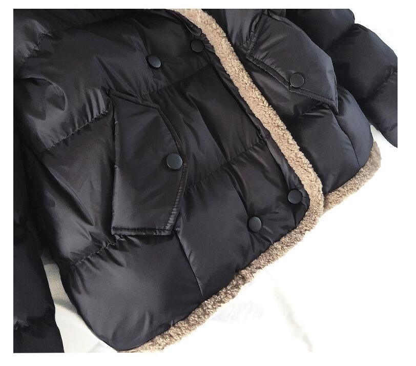 Kurtka z pluszowymi elementami - obrazek 5