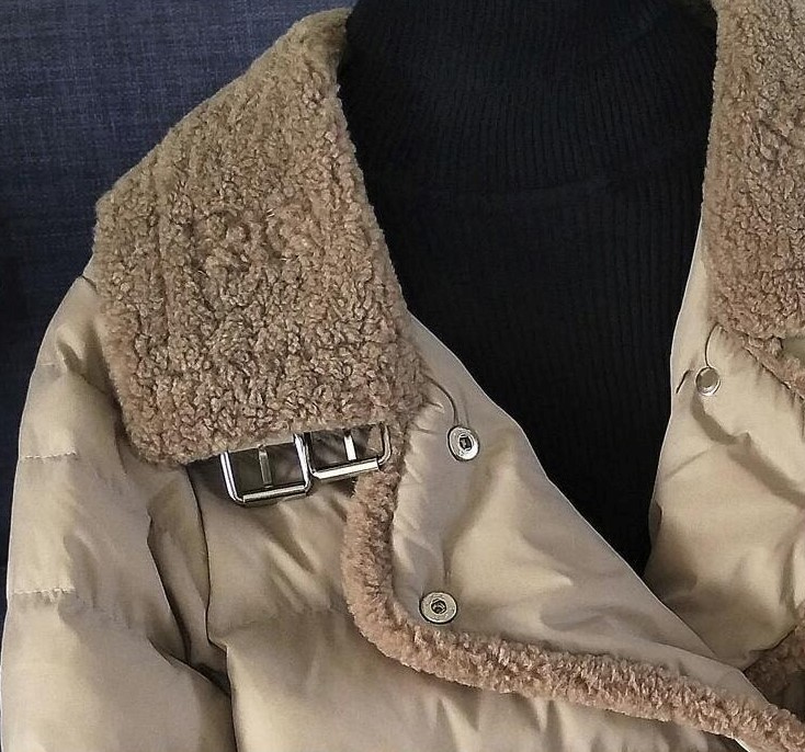 Kurtka z pluszowymi elementami - obrazek 9