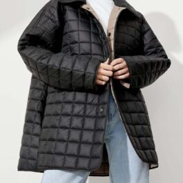 Pikowana kurtka na sezon wiosna jesień