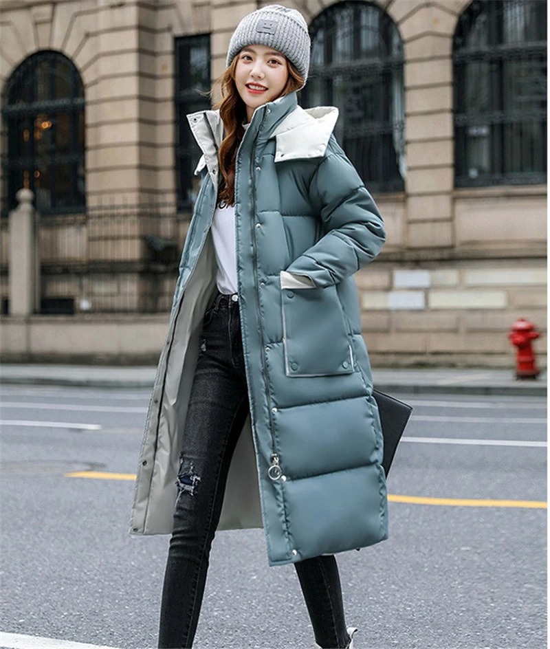 Płaszcz z kontrastowymi wypustkami - obrazek 11