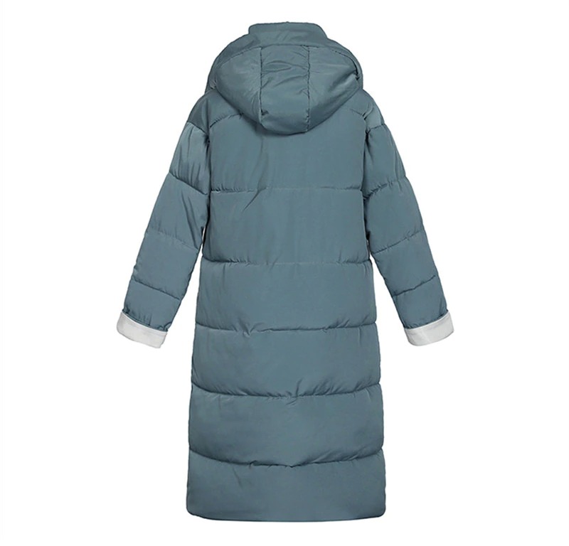 Płaszcz z kontrastowymi wypustkami - obrazek 15