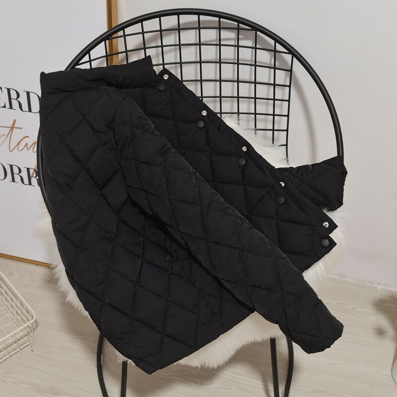 Kurtka pikowana na sezon wiosna jesień - obrazek 3