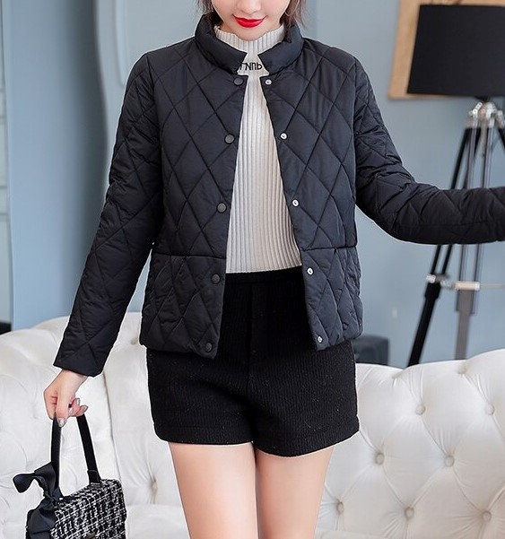 Kurtka pikowana na sezon wiosna jesień - obrazek 9