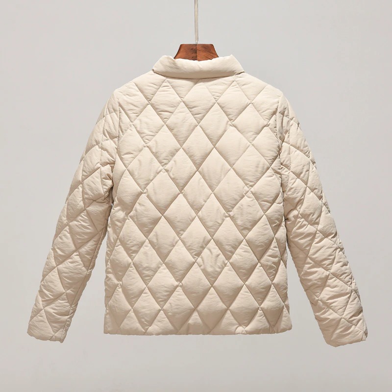 Kurtka pikowana na sezon wiosna jesień - obrazek 6