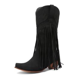 Kowbojki z frędzlami