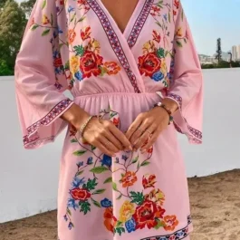 Letnia sukienka tunika boho