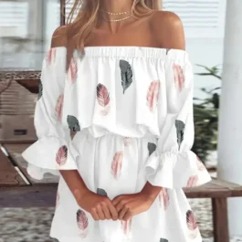 Sukienka tunika różne wzory